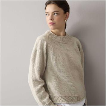 002  beige Vegan Cashmere aran